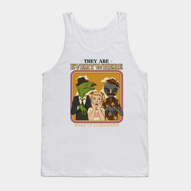 They Are Everywhere Tank Top by OFM